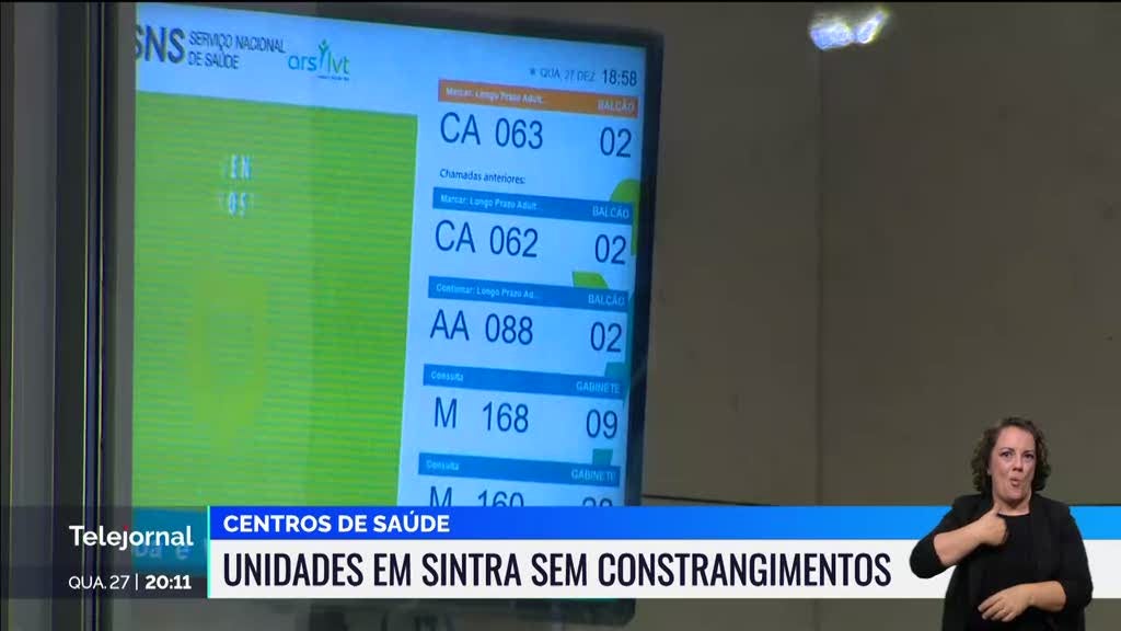 Situação nas urgências não aumentou afluência a centros de saúde