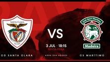 Imagem de Santa Clara está confiante para o confronto com o Marítimo (Vídeo)
