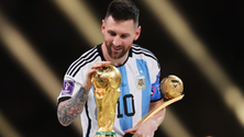 Imagem de Messi completa o círculo com o título que lhe faltava