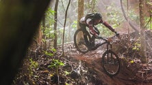 Imagem de 110 participantes na prova de BTT (vídeo)