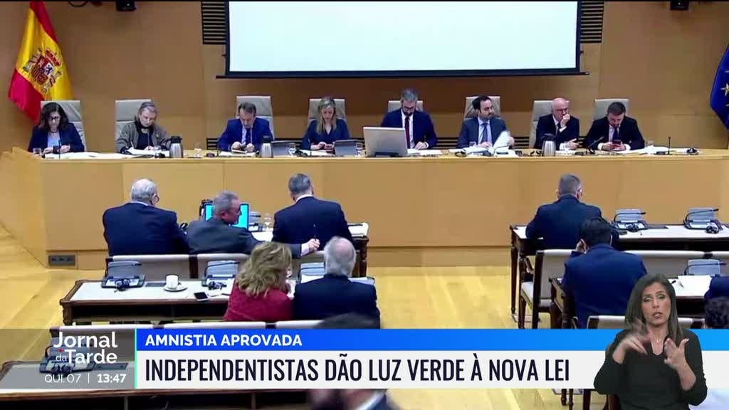 Lei da Amnistia vai avançar em Espanha