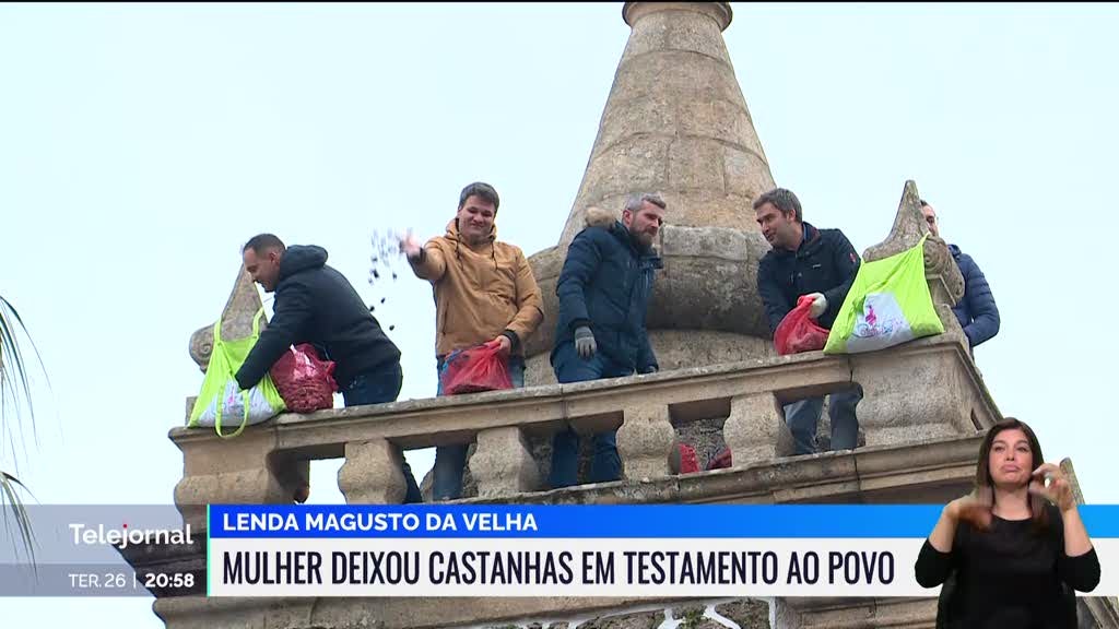 Aldeia Viçosa cumpriu a tradição do "Magusto da Velha"