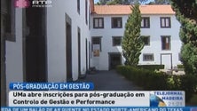 Imagem de UMa promove pós-graduação em controlo de gestão (Vídeo)