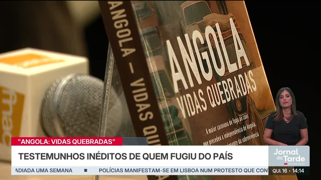 "Angola: Vidas Quebradas". Livro de António Mateus relata testemunhos