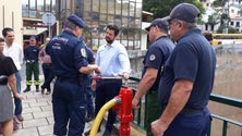 Imagem de Câmara do Funchal coloca dois marcos de água não potável na Ribeira de São João