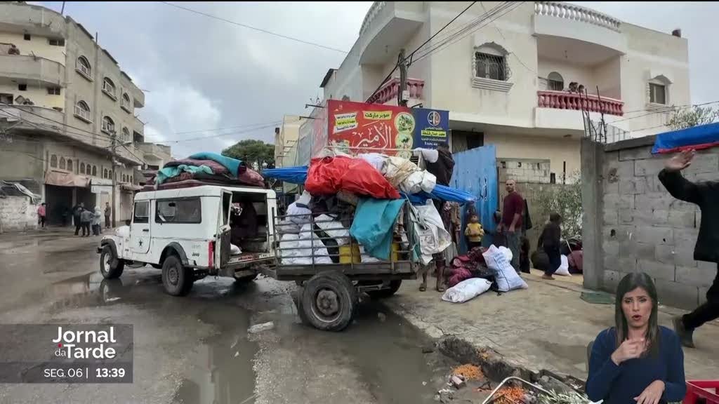 Palestinianos começam a abandonar Rafah