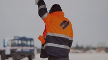 Imagem de Trabalhadores da Portway em greve nos aeroportos nacionais em 27, 28 e 29 de dezembro