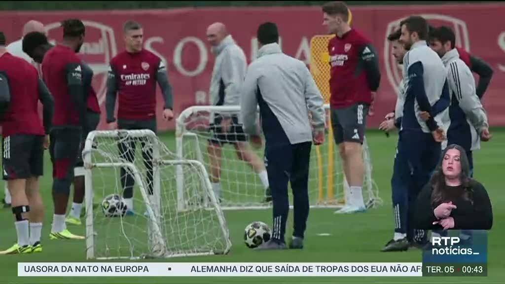 Liga dos Campeões. Arsenal e Atlético de Madrid disputam hoje o primeiro lugar na final