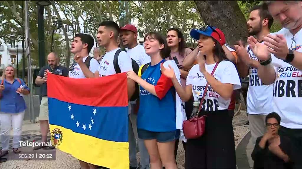 Vários protestos em Portugal contra a vitória de Maduro