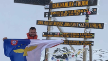 Imagem de Alpinista açoriano escala o Kilimanjaro (Vídeo)