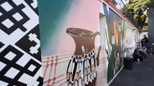 Imagem de Mural da cultura no Centro da Juventude (vídeo)