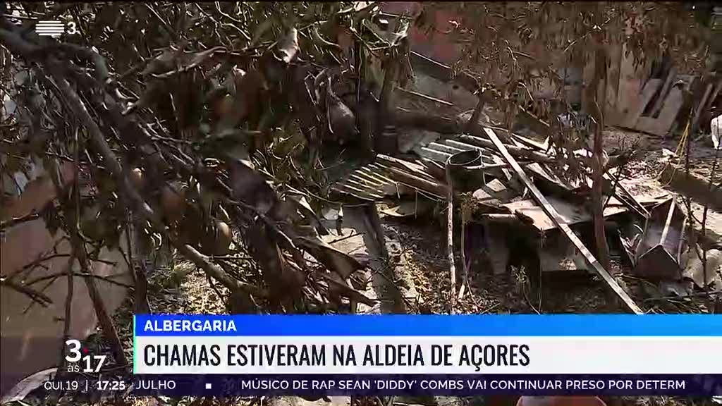 Aldeia de Açores, em Albergaria, faz contas aos prejuízos dos incêndios