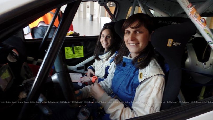 Imagem de Carina Barros com Isabel Ramos no Rali Vinho Madeira