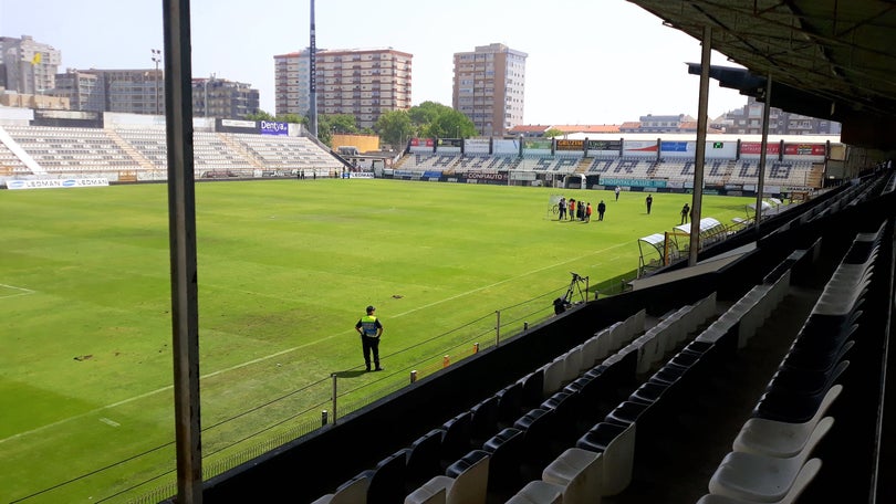 Varzim e Marítimo empatados ao intervalo