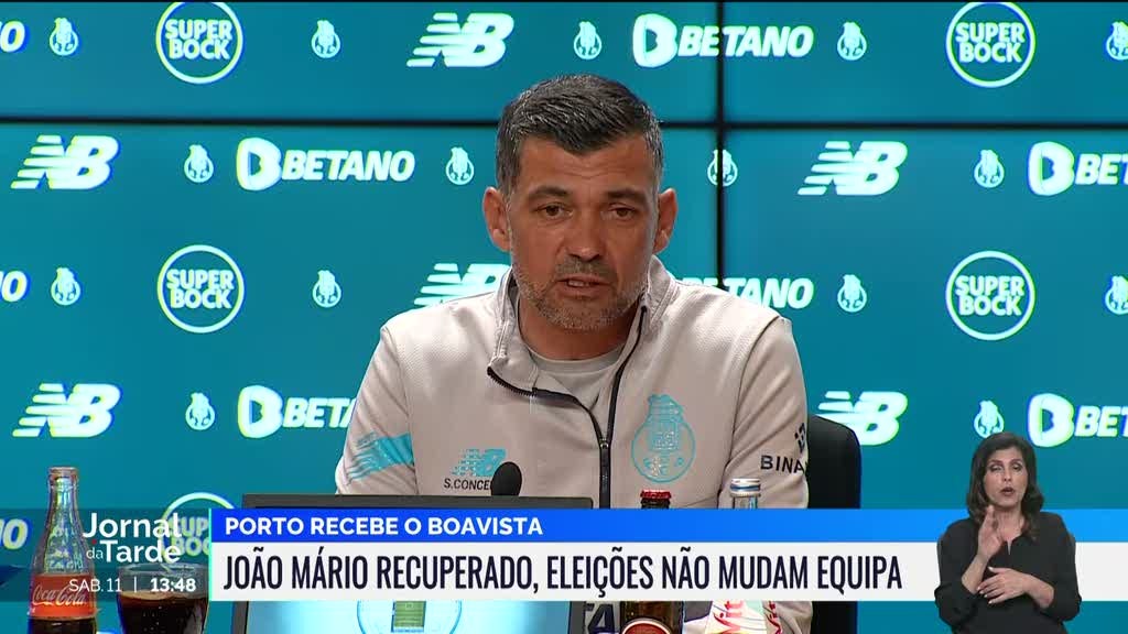 Sérgio Conceição diz que nada mudou na equipa após as eleições