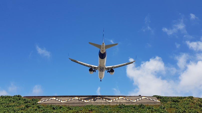 Imagem de Airbus testou novas tecnologias na turbulência da Madeira