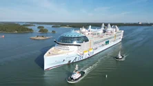 Imagem de Pesa cinco vezes mais que o Titanic e está quase pronto