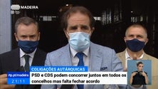 Imagem de PSD e CDS podem concorrer juntos nas próximas autárquicas mas falta fechar acordo (Vídeo)