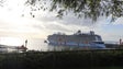 Amthem of the Seas no  Funchal, com 5590 turistas