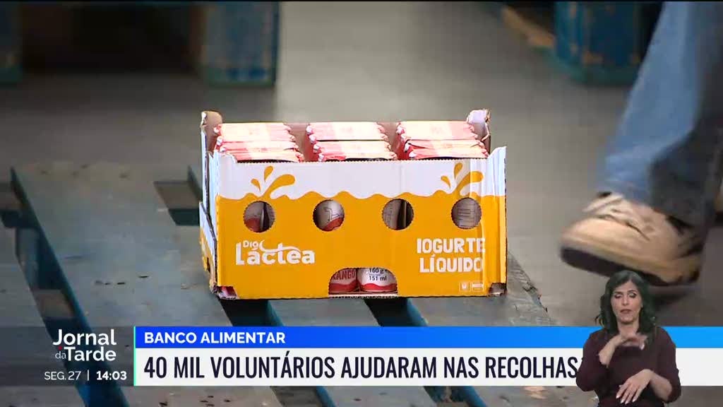 Banco Alimentar. Recolhidas mais de 1.700 toneladas de alimentos no fim de semana