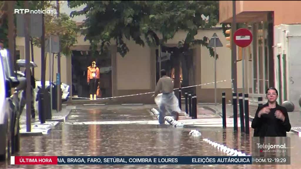 Espanha. Tempestade Alice inunda Ibiza e outras ilhas baleares