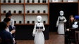 Imagem de Robôs servem à mesa em Tóquio