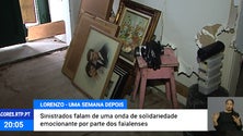 Imagem de Furacão Lorenzo: Sinistrados falam de uma onda de solidariedade por parte dos faialenses [Vídeo]