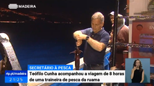 Imagem de Teófilo Cunha acompanhou viagem de 8 horas de uma traineira de pesca da ruama (Vídeo)