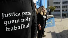 Funcionários judiciais em protesto na Madeira reivindicam suplemento de 10% em 14 meses