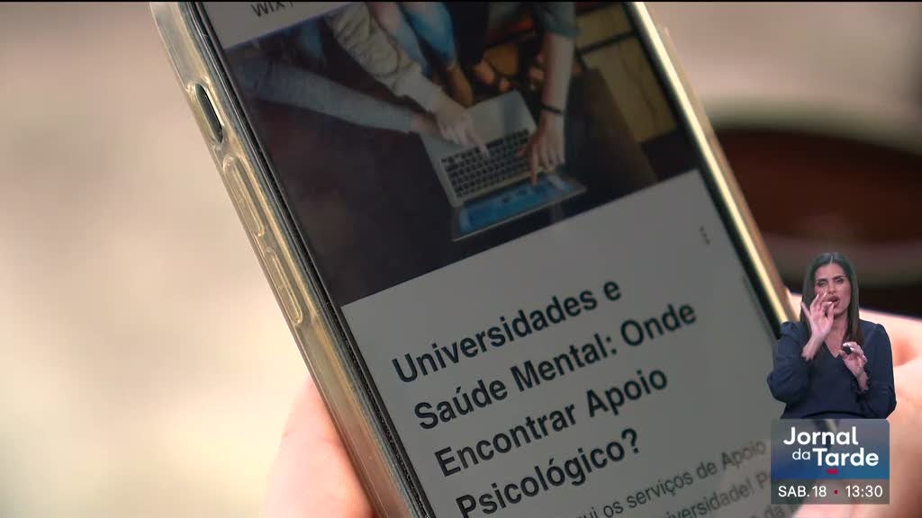 Saúde mental. Estudante de psicologia em Coimbra cria plataforma