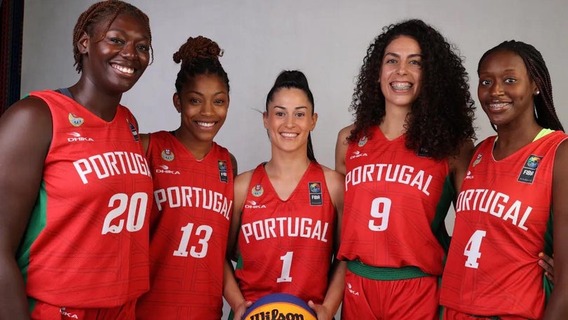 Imagem de Seleção portuguesa feminina de basquetebol derrotada pela China na final de 3×3