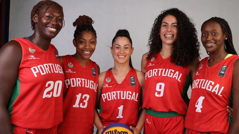 Seleção portuguesa feminina de basquetebol derrotada pela China na final de 3×3