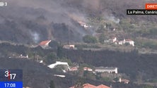 Imagem de Parte do cone do vulcão colapsou (vídeo)