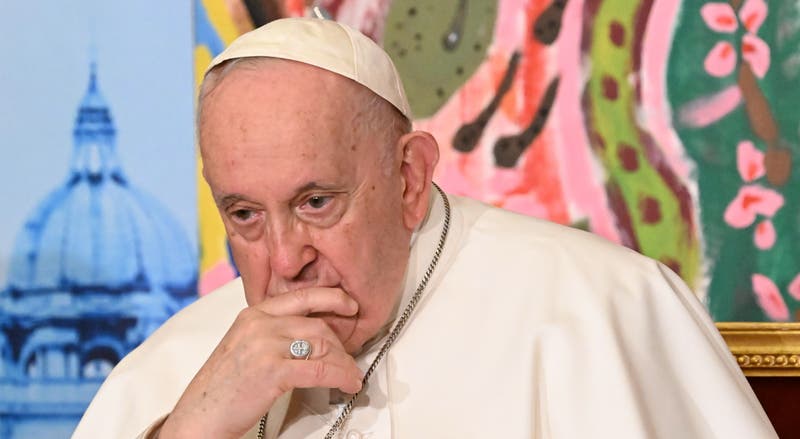 Papa diz que Kiev não pensa em mediação porque se sente forte