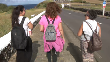 Imagem de Pandemia não demove peregrinos de irem à Serreta (Vídeo)