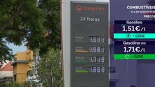 Imagem de Combustíveis atingiram o valor mais elevado deste ano (vídeo)