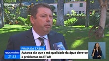 Imagem de Contaminação da água na Praia da Tabua deve-se a problemas na ETAR, diz a Autarquia (Vídeo)