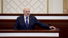 Imagem de Presidente da Bielorrússia alude a uma nova guerra mundial