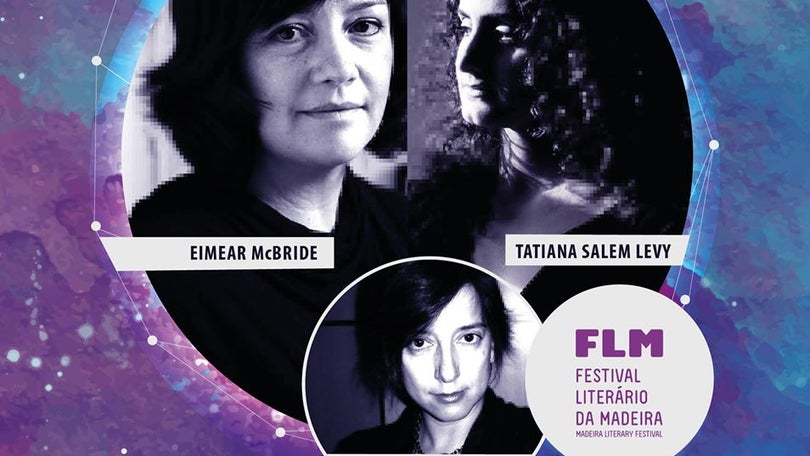 Imagem de Eimear McBride eTatiana Salem Levy no Festival Literário da Madeira