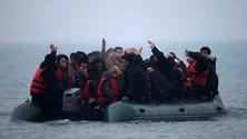 Imagem de Mil migrantes atravessaram o Canal da Mancha (vídeo)