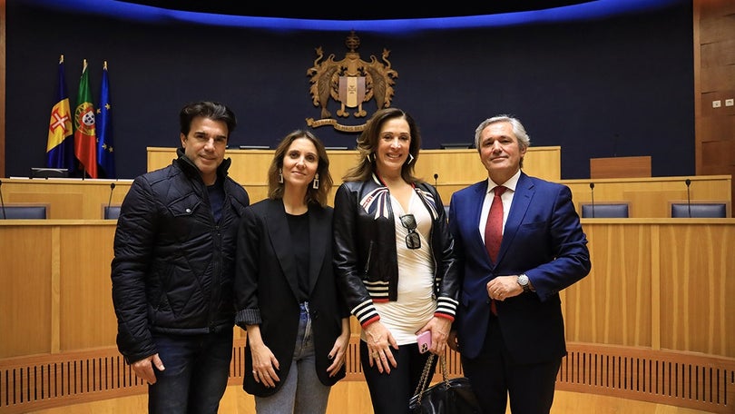 Imagem de Cláudia Raia está de visita à Madeira