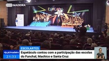 Tecnopolo palco dos espetáculos das escolas do Funchal, Machico e Santa Cruz