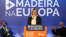 Imagem de Albuquerque critica PS na apresentação de Cláudia Monteiro de Aguiar