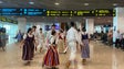 Turistas surpreendidos à chegada do Aeroporto da Madeira (vídeo)