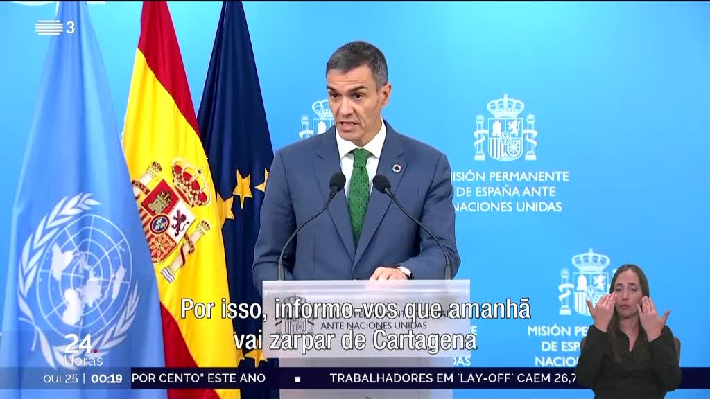 Gaza. Espanha anunciou envio de navio para auxiliar Flotilha humanitária
