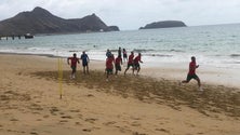 Imagem de Equipa do Marítimo treinou esta quinta-feira no Porto Santo (Vídeo)