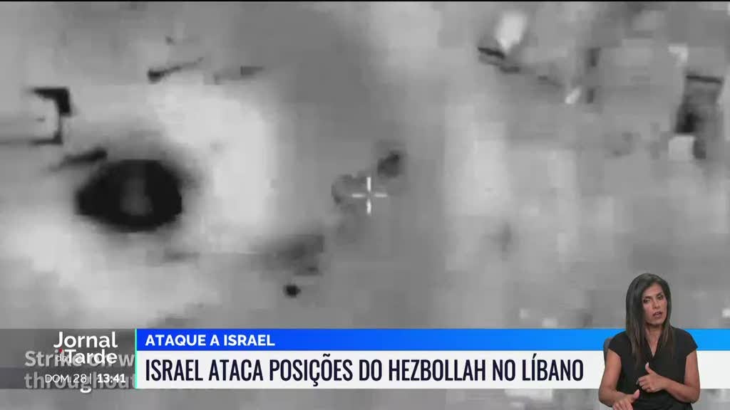 Israel ataca posições do Hezbollah no Líbano