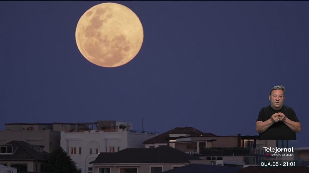Segunda Super-Lua do ano para ver esta noite