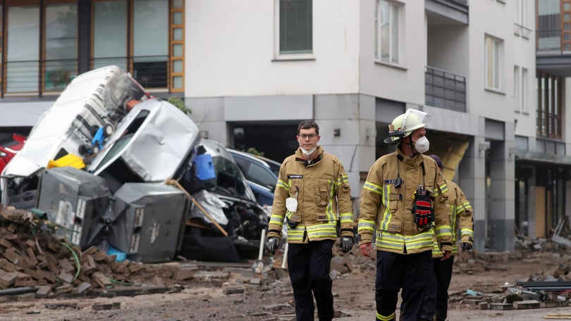 Mau tempo já provocou 118 mortes na Alemanha e Bélgica