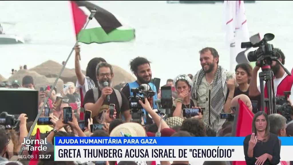 Gaza. Embarcações humanitárias recebidas em festa na Tunísia